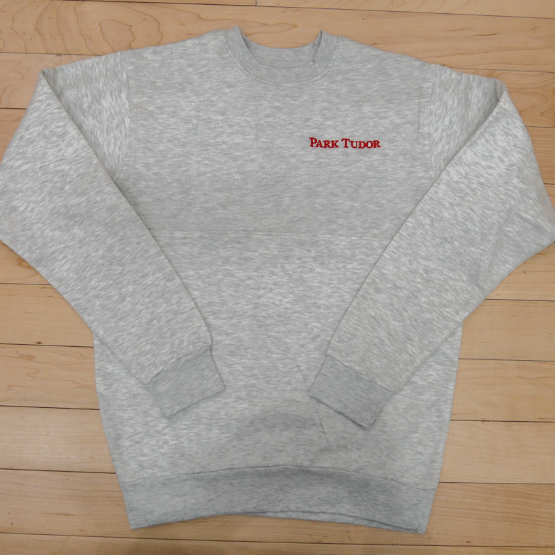 Quilted Fleece Crew