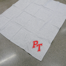 Load image into Gallery viewer, Sweatshirt Blanket w/ PT Logo.
